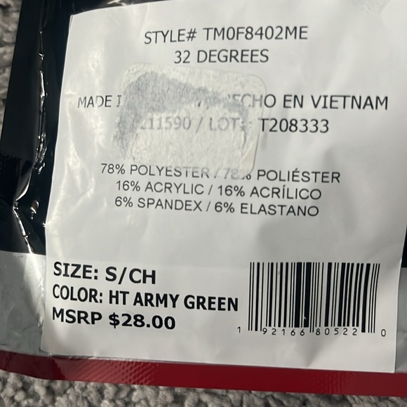 Mens 32 degrees long sleeve thermal tees - Picture 7 of 7